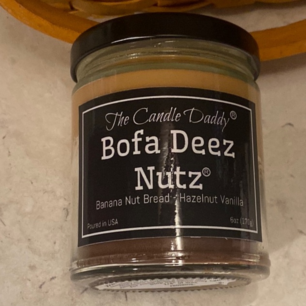 Candle Daddy Banana Nut Bread Hazelnut Vanilla Candle